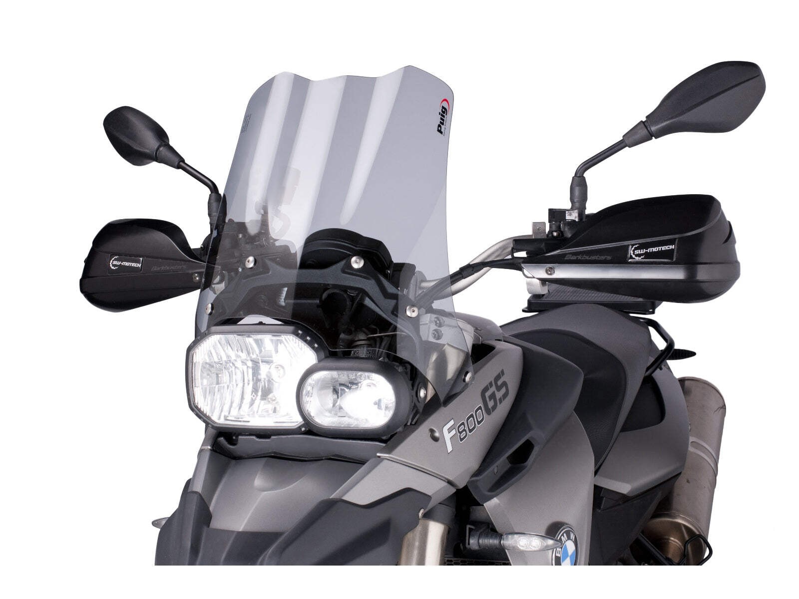 Puig Touring Screen Windshield Windscreen Dark Smoke for BMW F650 GS (08-12)