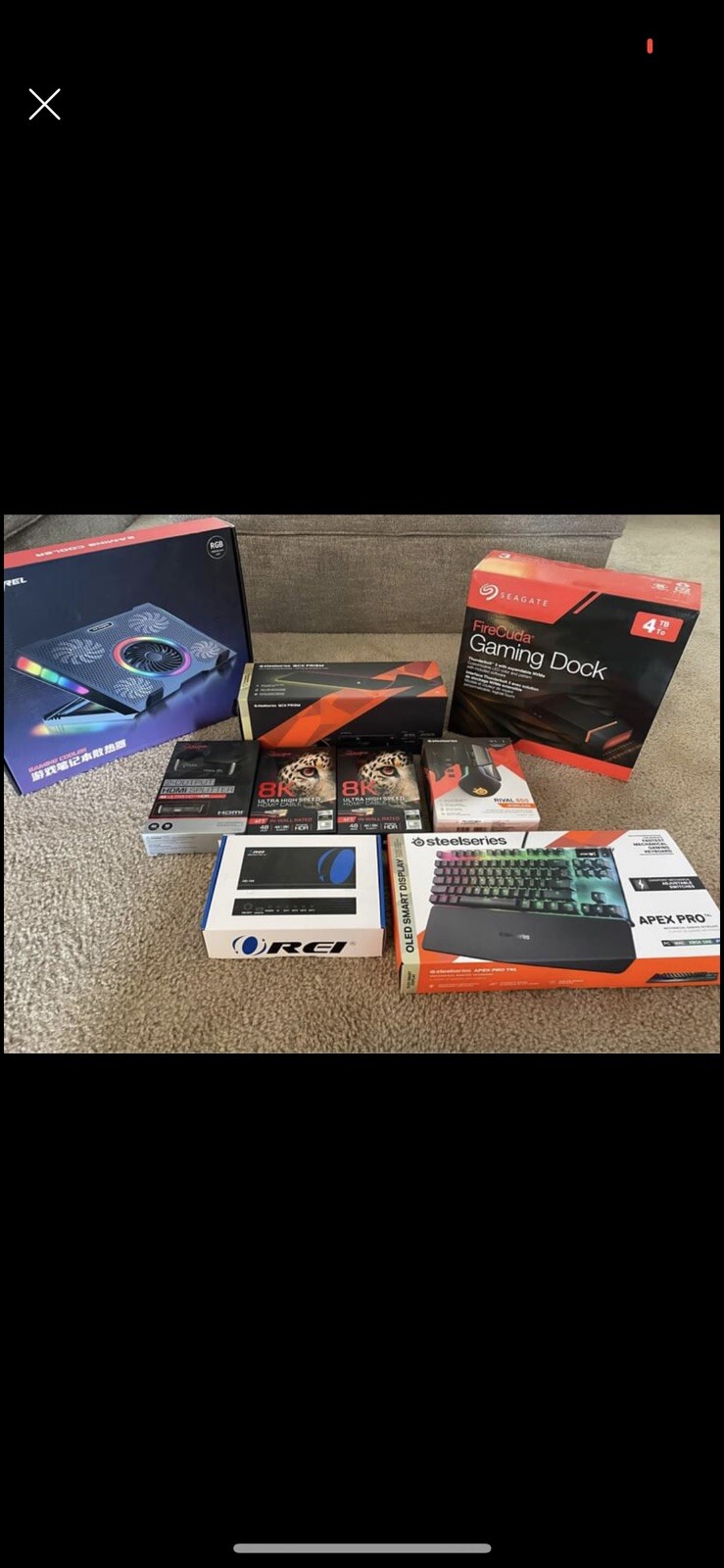 gaming equipment