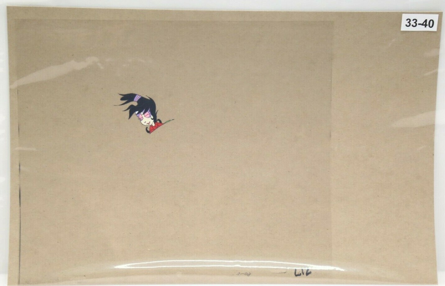 Beetlejuice Original Painting Cel Animation 33-40 Great Condition