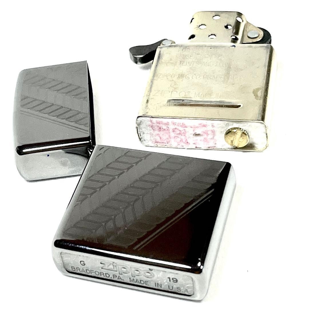 Zippo 2019 Black Ice Luxury Diagonal Black Ice