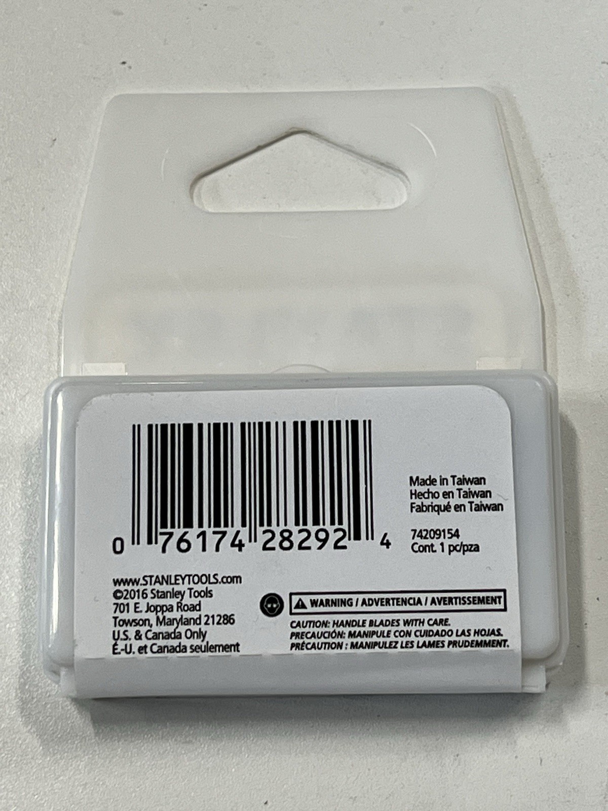 Stanley 28–292 Replacement 2-1/2" Scraper Blade New in Box