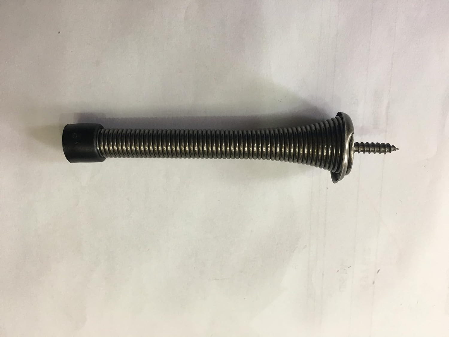 Hardware 402113 Spring Door Stop 3 3/4", Antique Nickel