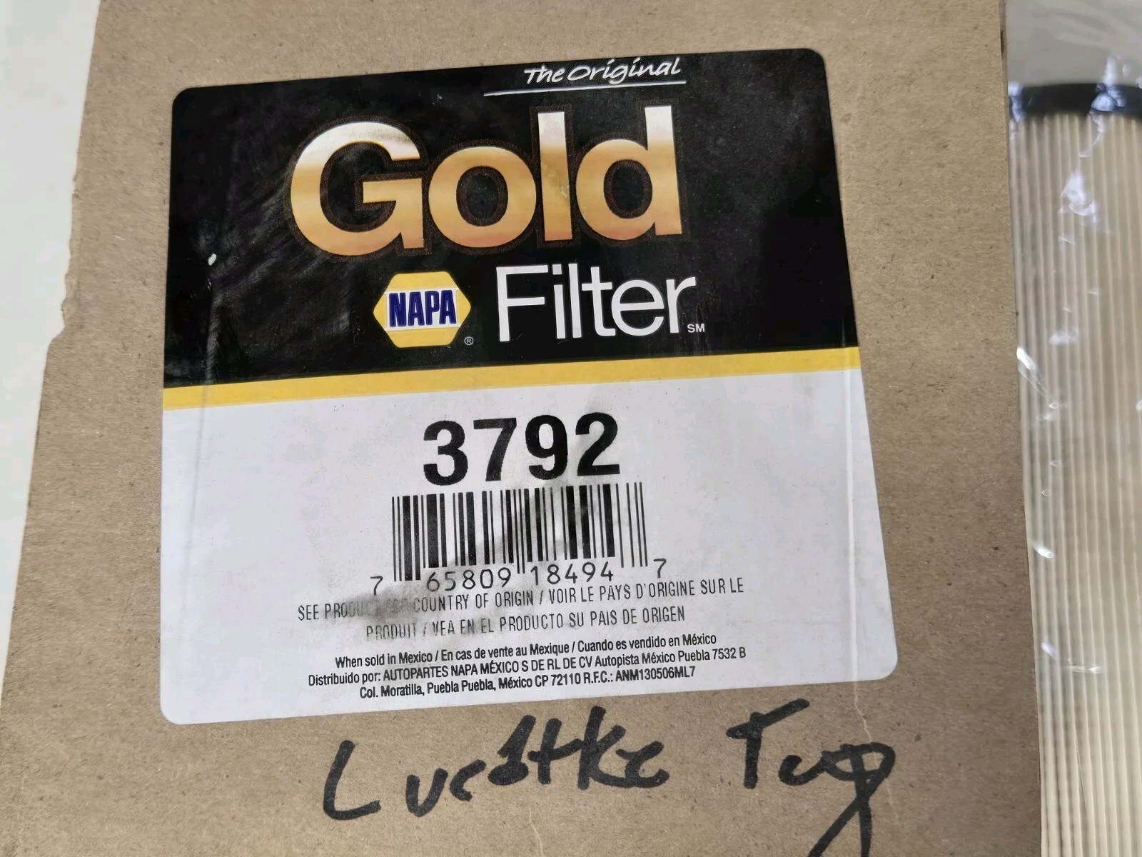 Napa Gold Fuel Filter 3792