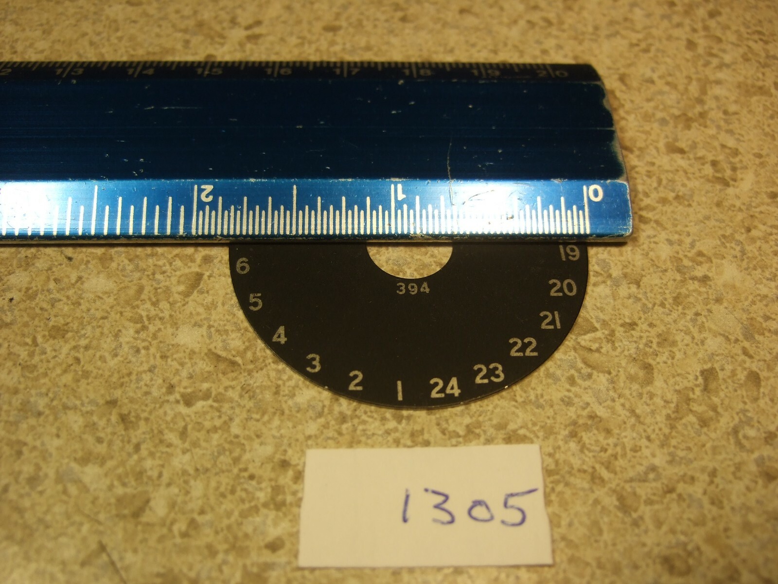 Mallory 394 Dial 1-24 - 15 Degrees each - New!