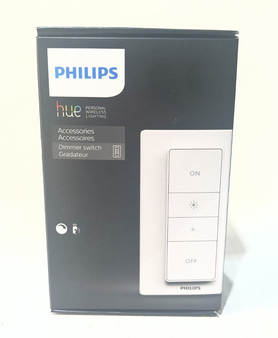 Philips Hue Smart Dimmer Switch with Remote - 458141 V1 Works with Amazon Alexa