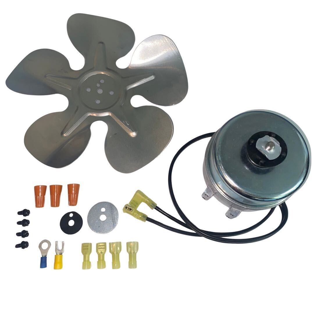 810M006C25 Continental Condenser Fan Motor with Fan Blade 6W 115V