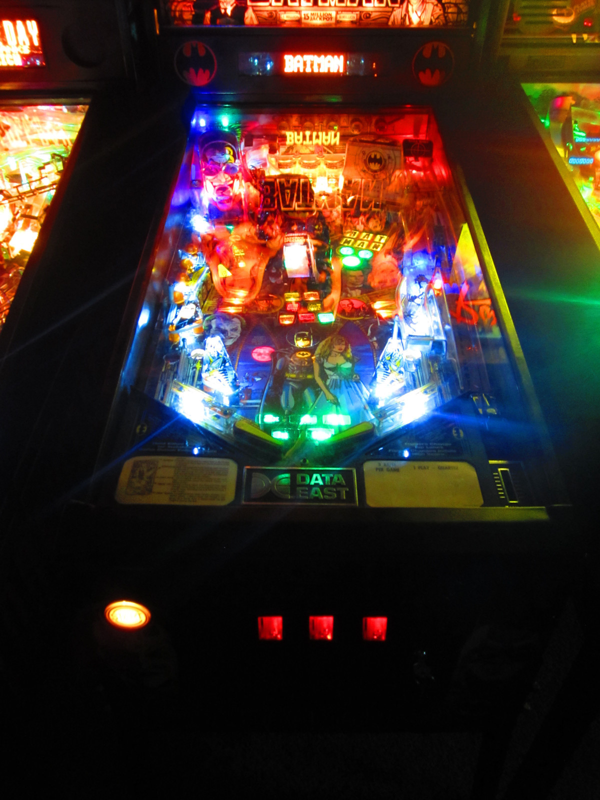 BATMAN Complete LED Lighting Kit custom SUPER BRIGHT PINBALL LED KIT (DATAEAST)
