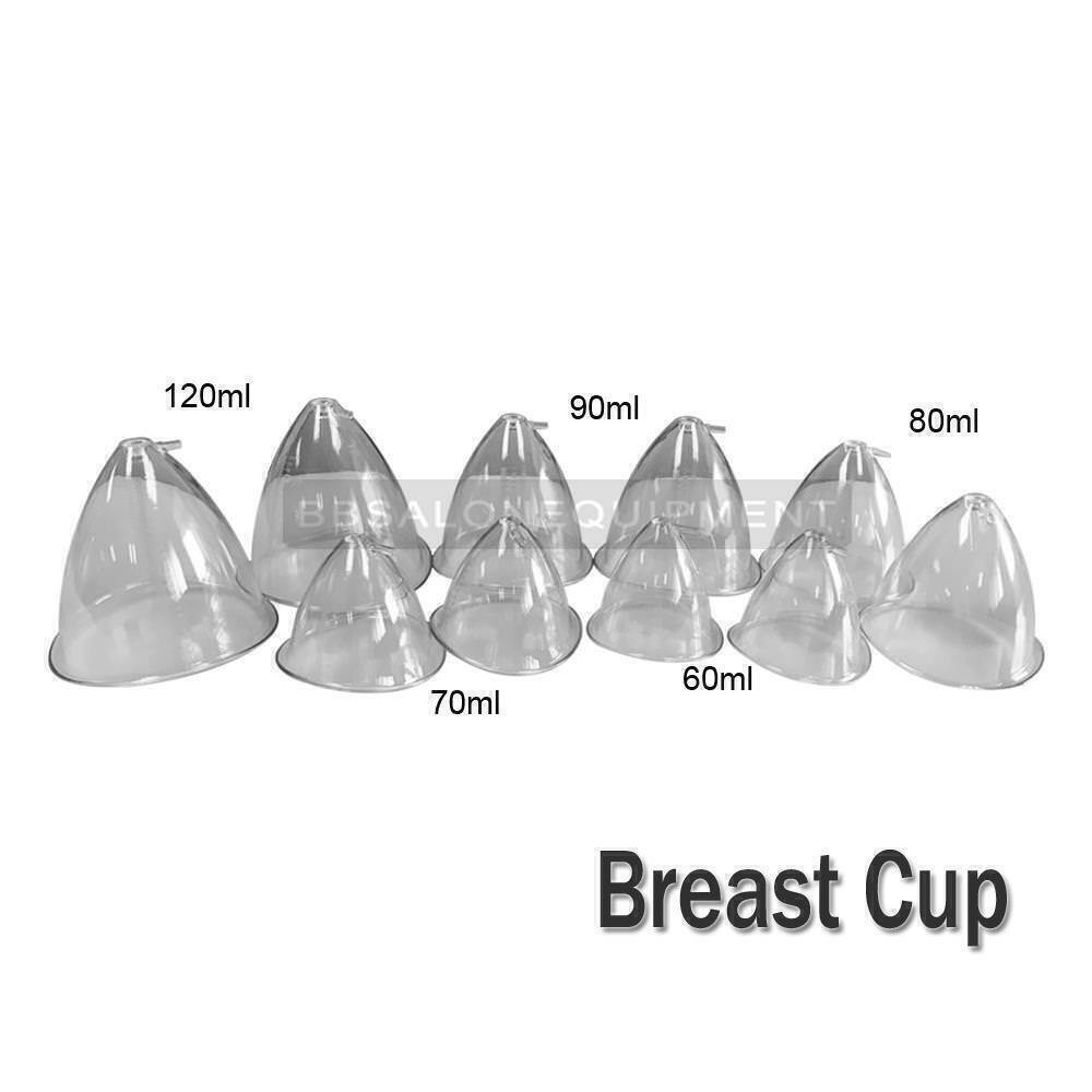 2PCS 60/70/80/90/120ml Breast Cups Replacement For Vacuum Therapy Breast Machine