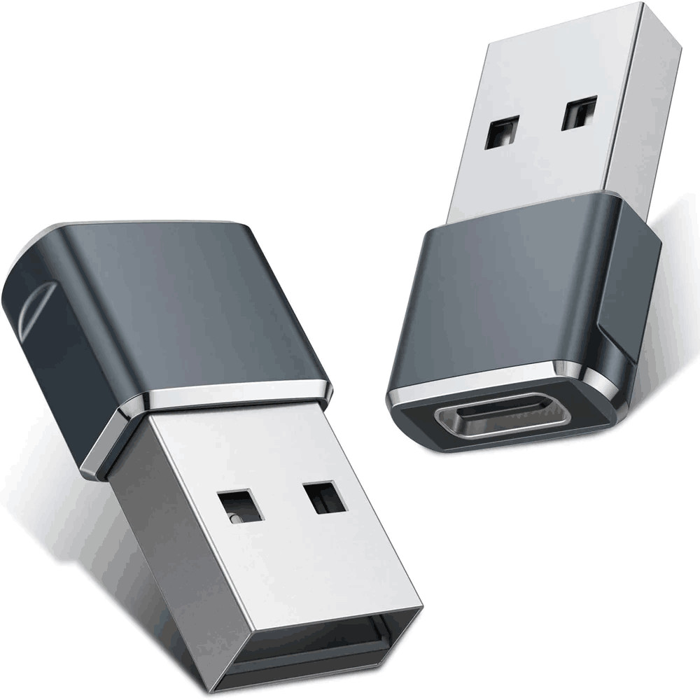 For Apple iPhone 16 15 14 13 12 Pro Max USB A 3.0 Male to Type C Female Adapter
