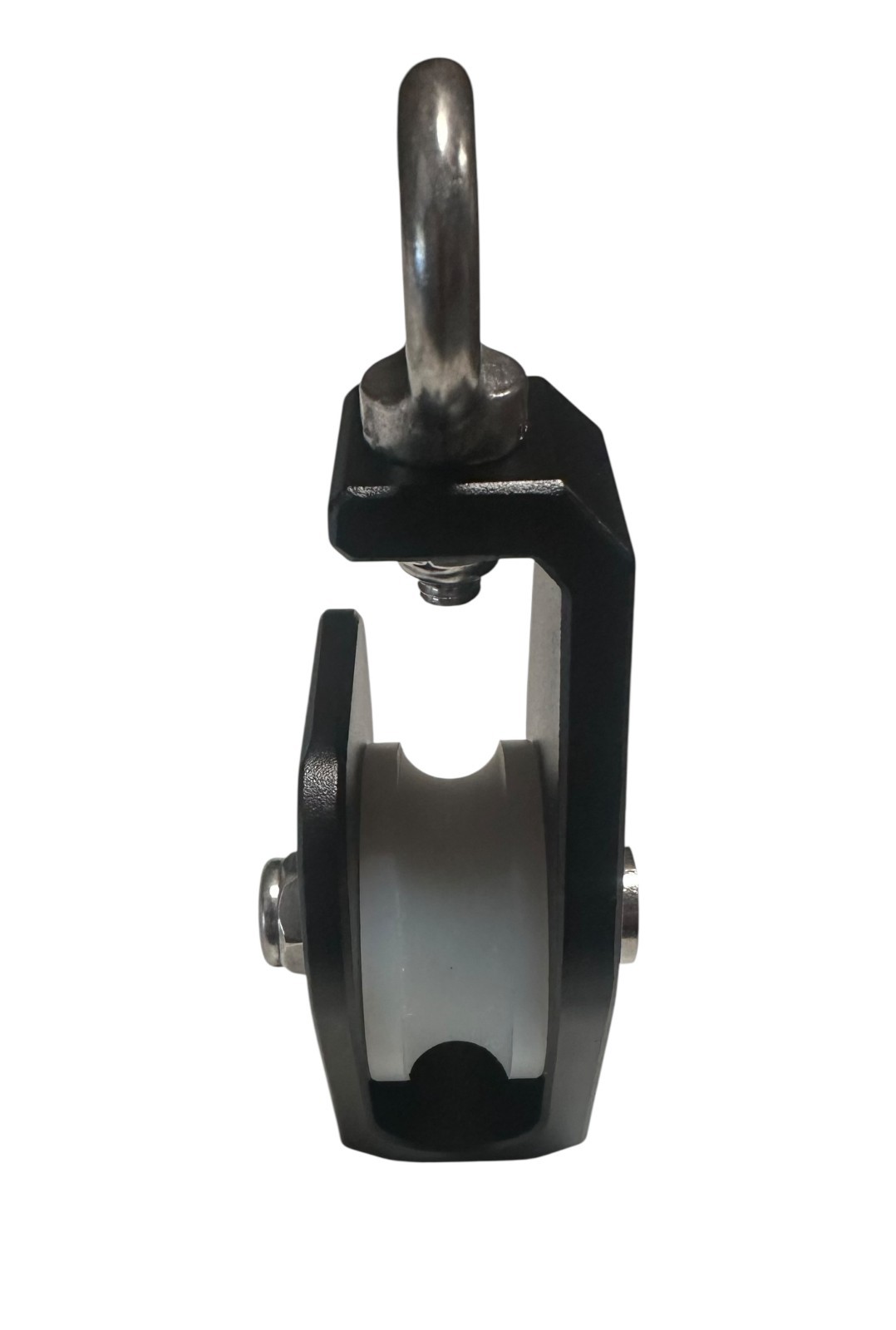 Open Block Line Hauler Pulley Crab Bait Pot Puller Metal 500lbs Dev Fishing