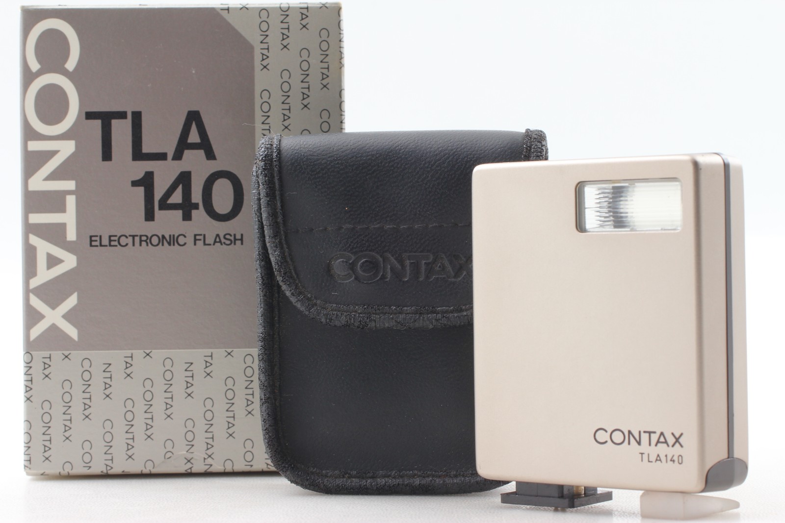 [ MINT w/ Box Case ] Contax TLA140 TLA 140 Shoe Mount Flash G1 G2 From JAPAN