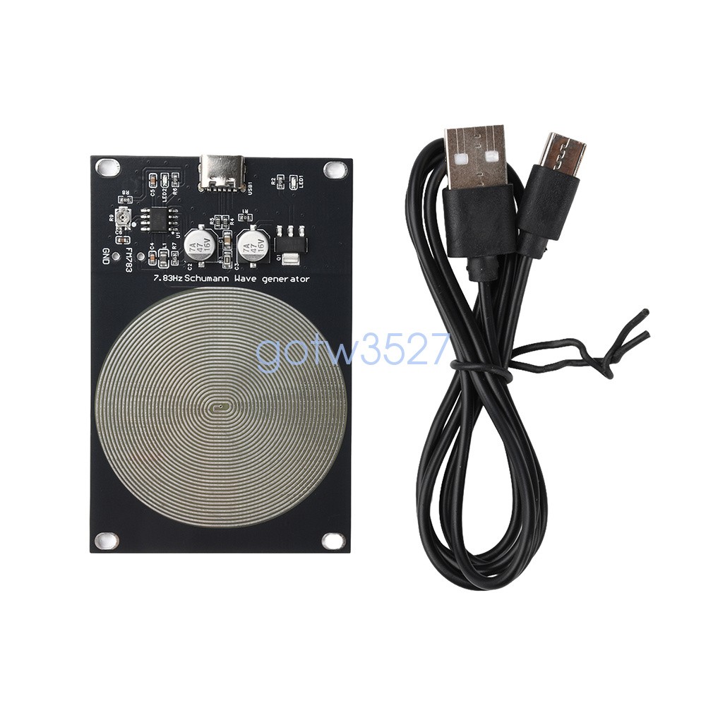 DC 5V 7.83Hz Schumann Wave Generator Ultra Low Frequency Pulse Generator Type-C
