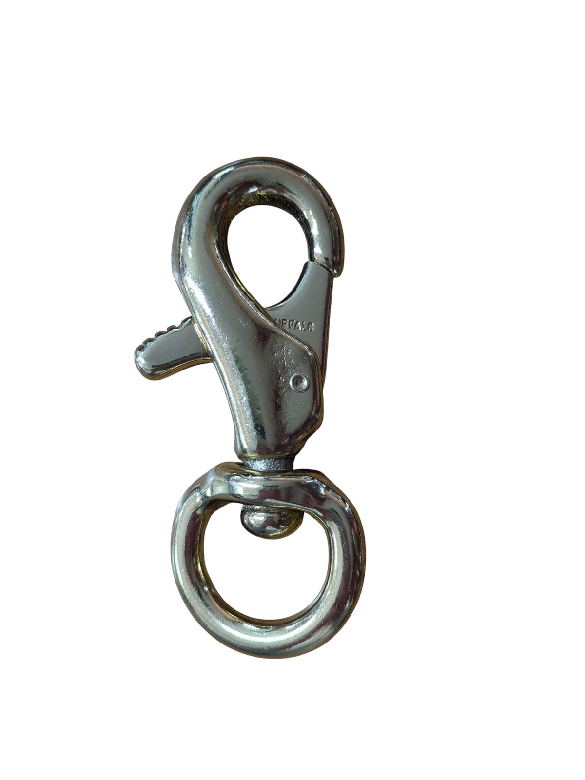 Brass Plated Buffalo Snap 1-1/8" x 4-5/16" Eco-Friendly Malleable Iron Hardware