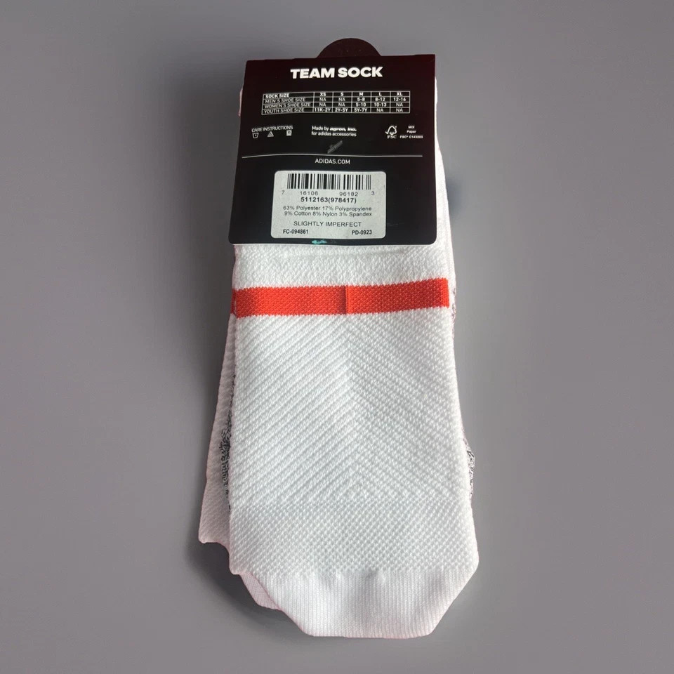 1 Adidas Team Crew Socks Arch & Ankle Compression 1-pair Pd-0923
