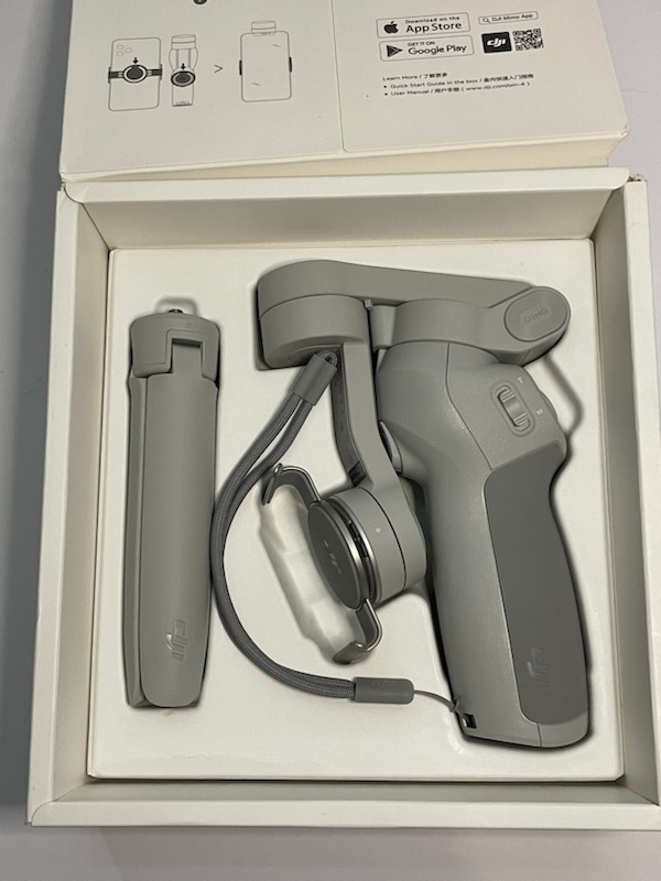 DJI OM 4 - Handheld 3-Axis Smartphone Gimbal Stabilizer with Grip, Tripod