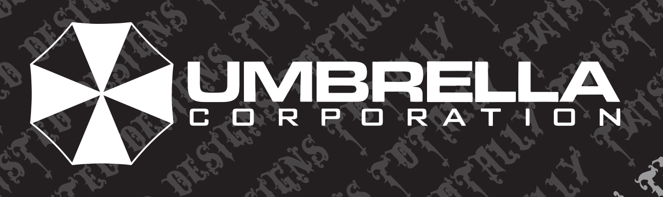 Resident Evil Umbrella Corporation car truck vinyl decal sticker zombie t virus