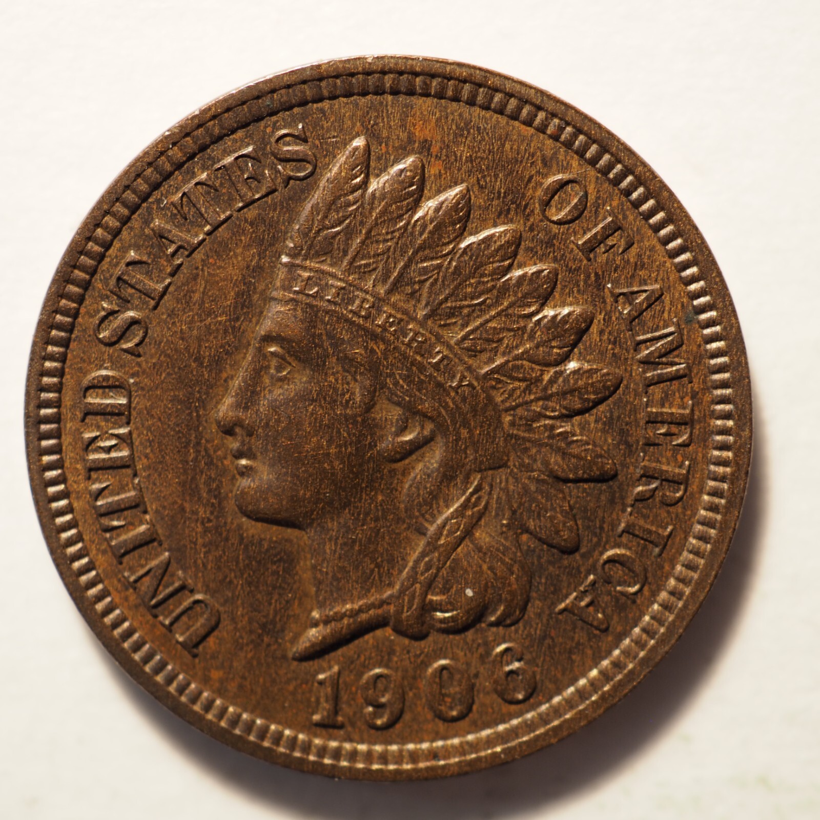 1906    INDIAN HEAD   CENT *NICE * FREE SHIPPING M6604