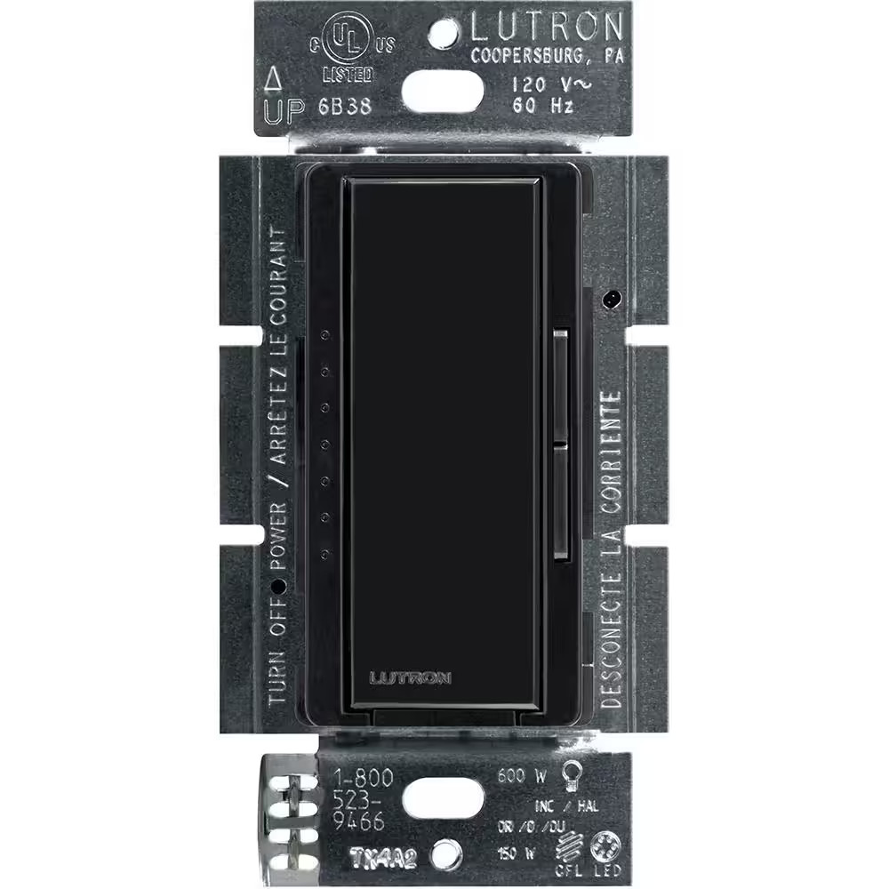 Maestro LED+ Dimmer Switch for Dimmable LED Bulbs, 150W/Single-Pole or Multi-Loc