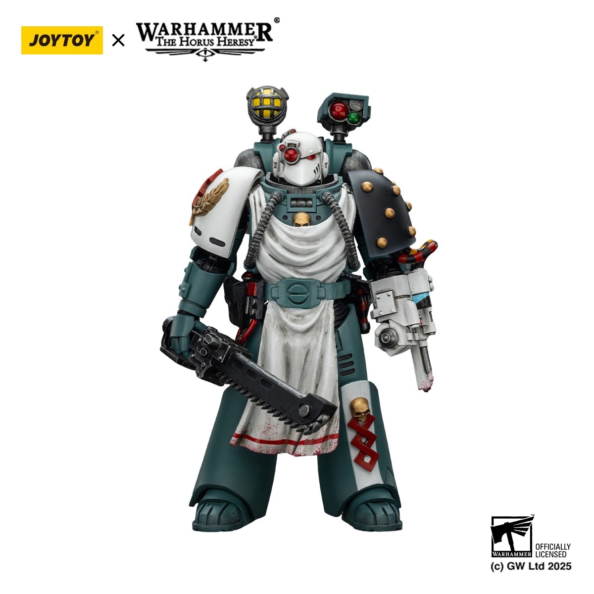 JOYTOY Warhammer 30K 1/18 Action Figure Sons of Horus Legion Apothecary Model