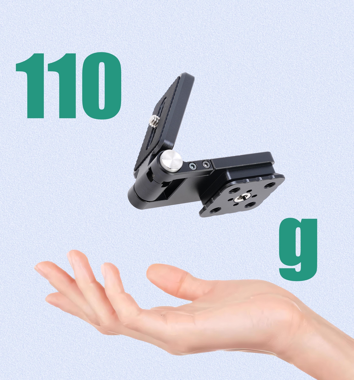 Foldable L-Shaped Quick Release Plate for Camera -Arca-Swiss Vertical/Horizontal