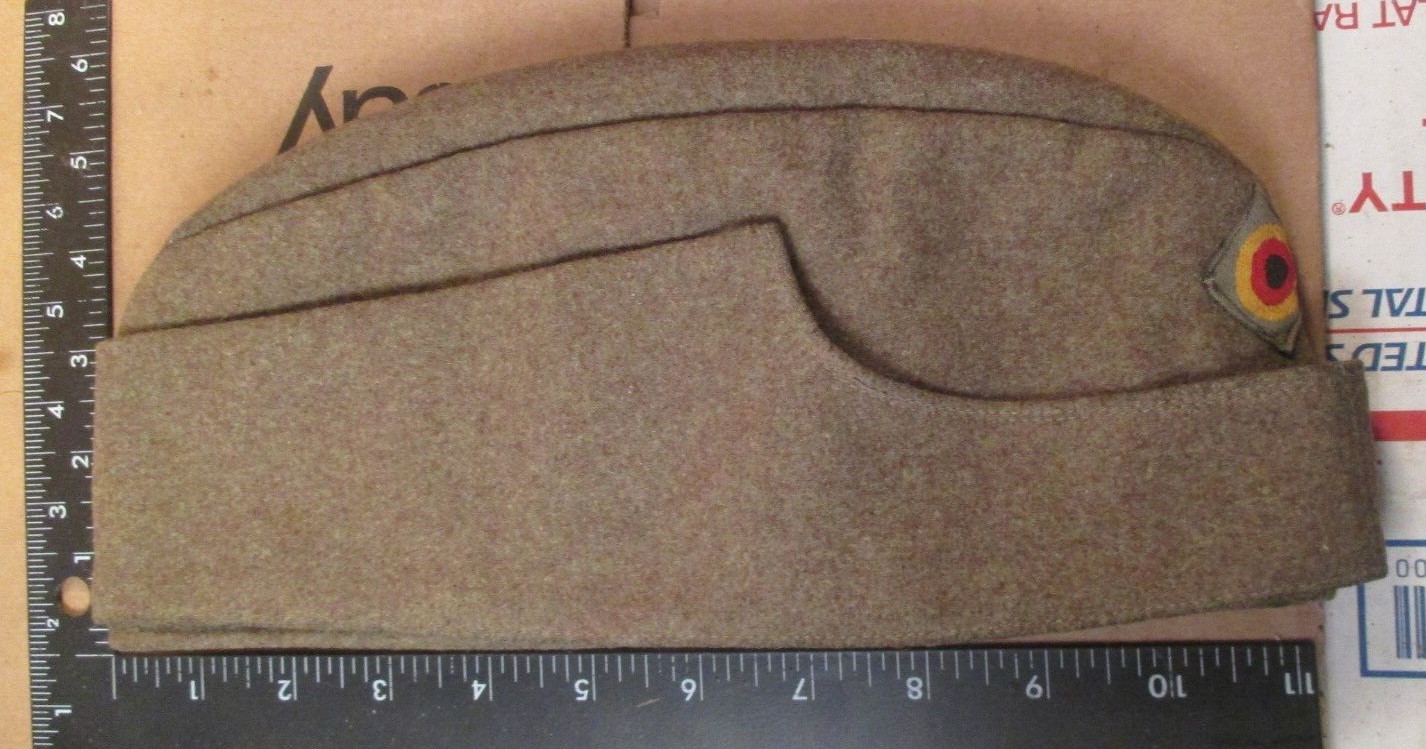 Vintage VTG West German Garrison Cap w/ Ear Flaps 1960s Cold War