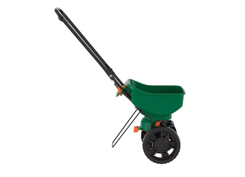 Scotts Turf Builder EdgeGuard Mini Broadcast Spreader 15-lb Capacity Compatible