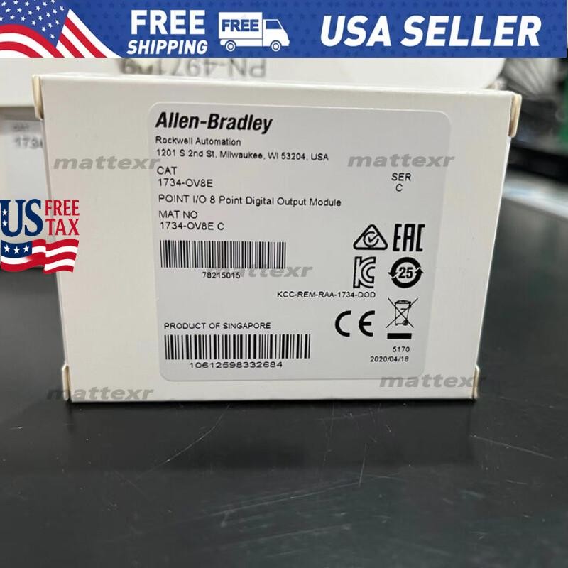 1734-OV8E POINT I/O 8 Point Digital Output Module Brand AB  US Free Tax