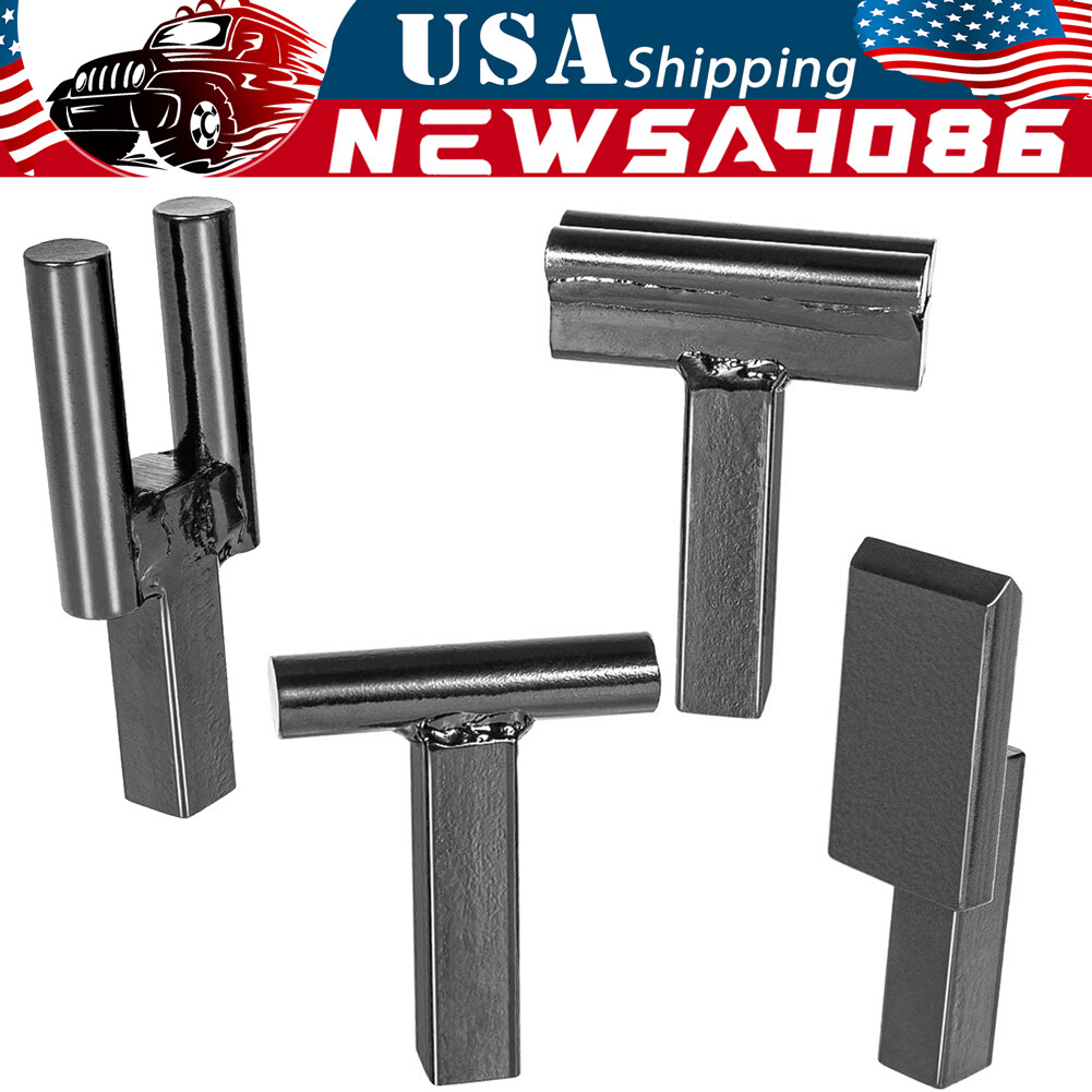 1" Creasing Stake Tool, Hot Cut Tool, Bottom Fuller Tool for Blacksmith 4PCS