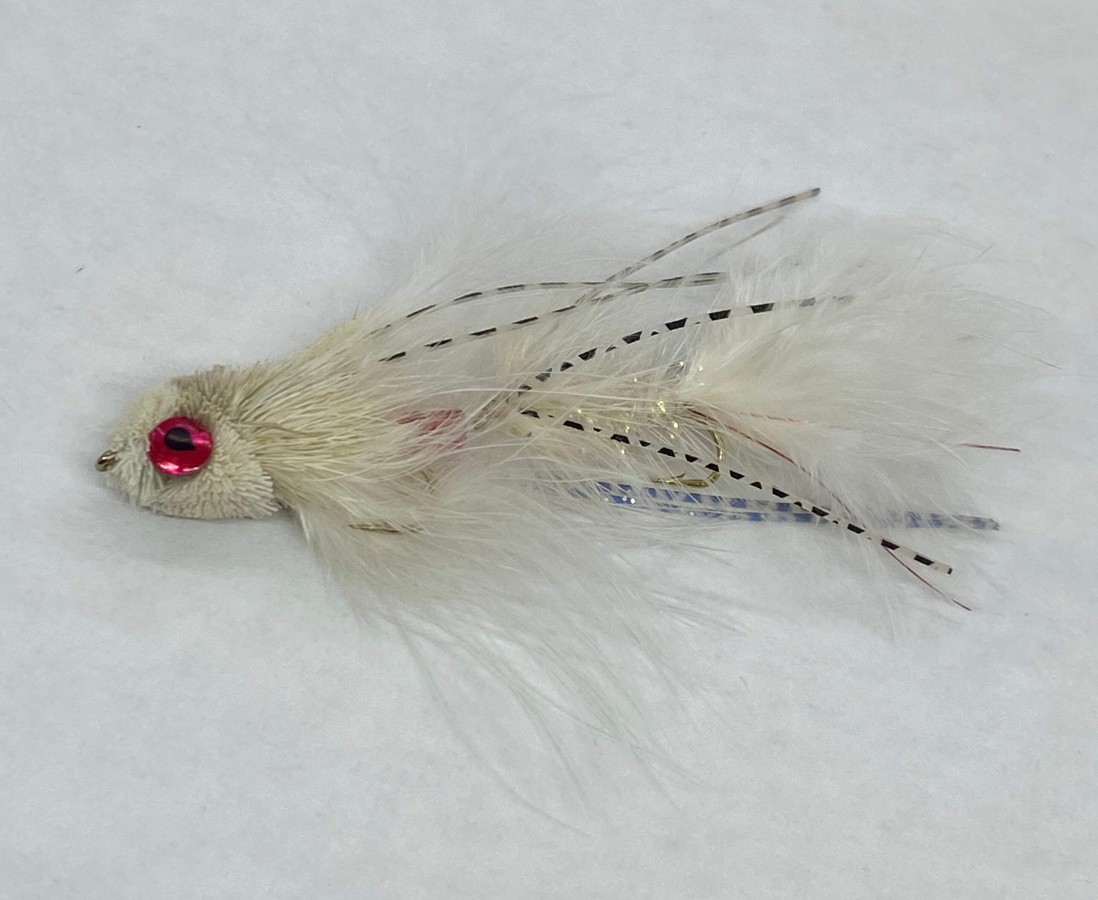 Sex Dungeon White Articulated Streamer- Strike Fly Company