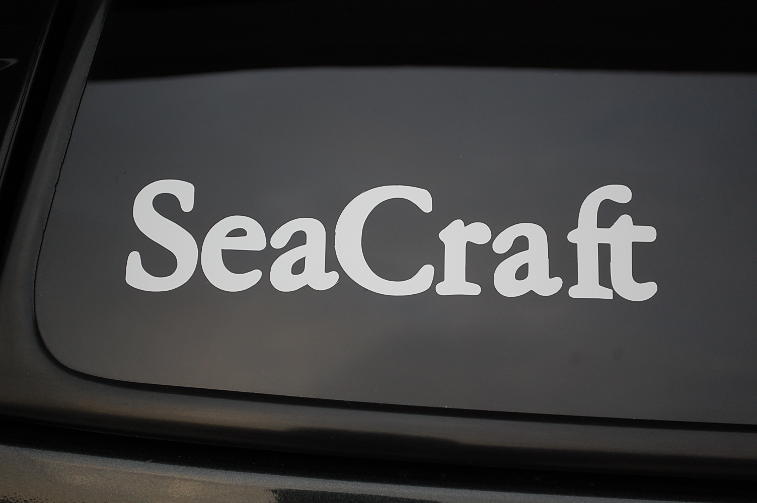 Seacraft Fishing Boat Vinyl Sticker Decal Choose Color And Size!! Fish (V158)