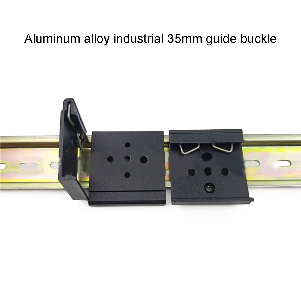 Securely Mount with the DIN35mm Guide Rail Clip