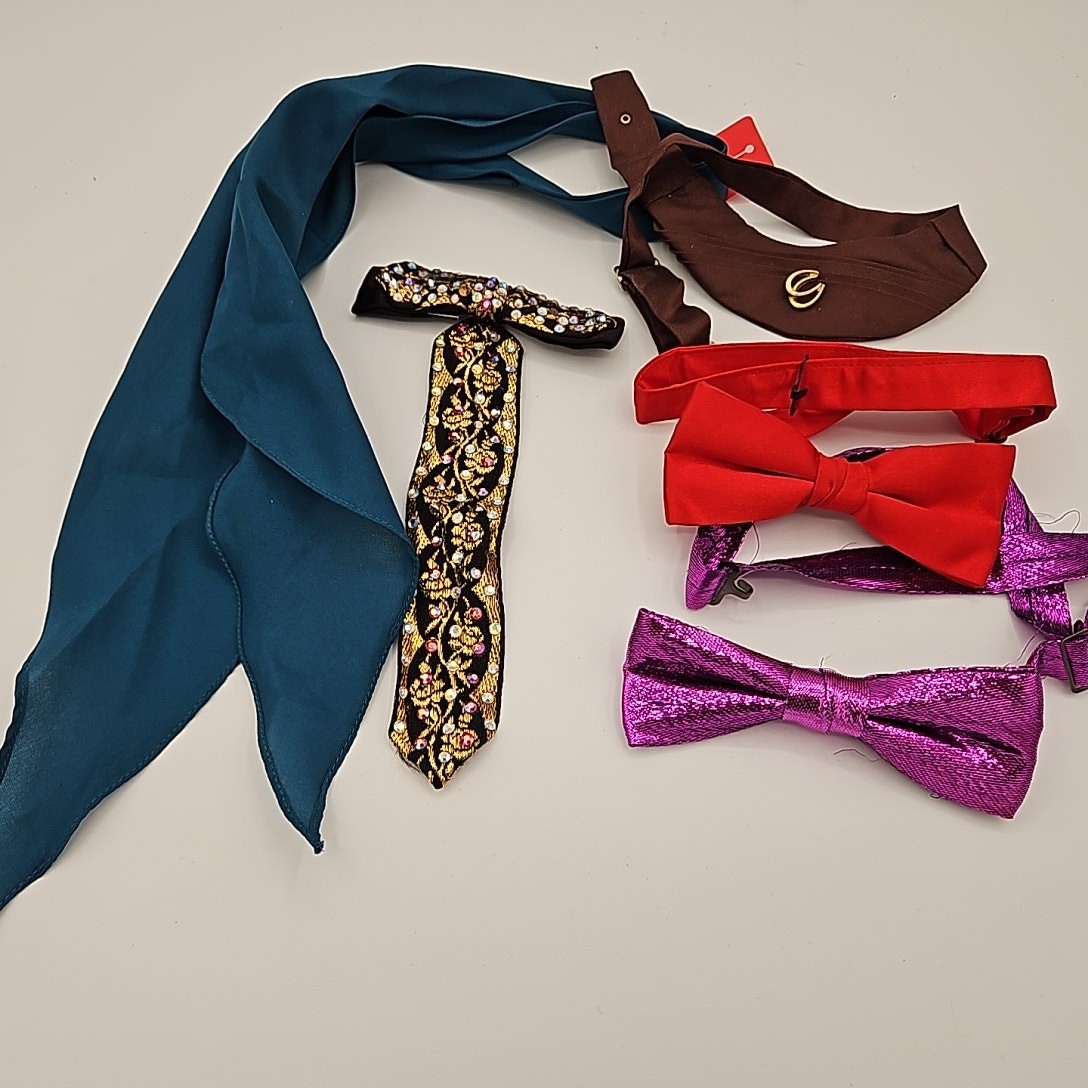 Bag of Bow Ties, Stock Ties, Western Neck Scarfs