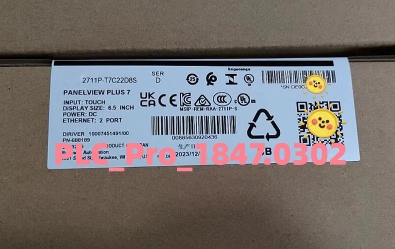 2711P-T7C22D8S 1PCS Brand New AB 2711PT7C22D8S Ser D  Fast shipment