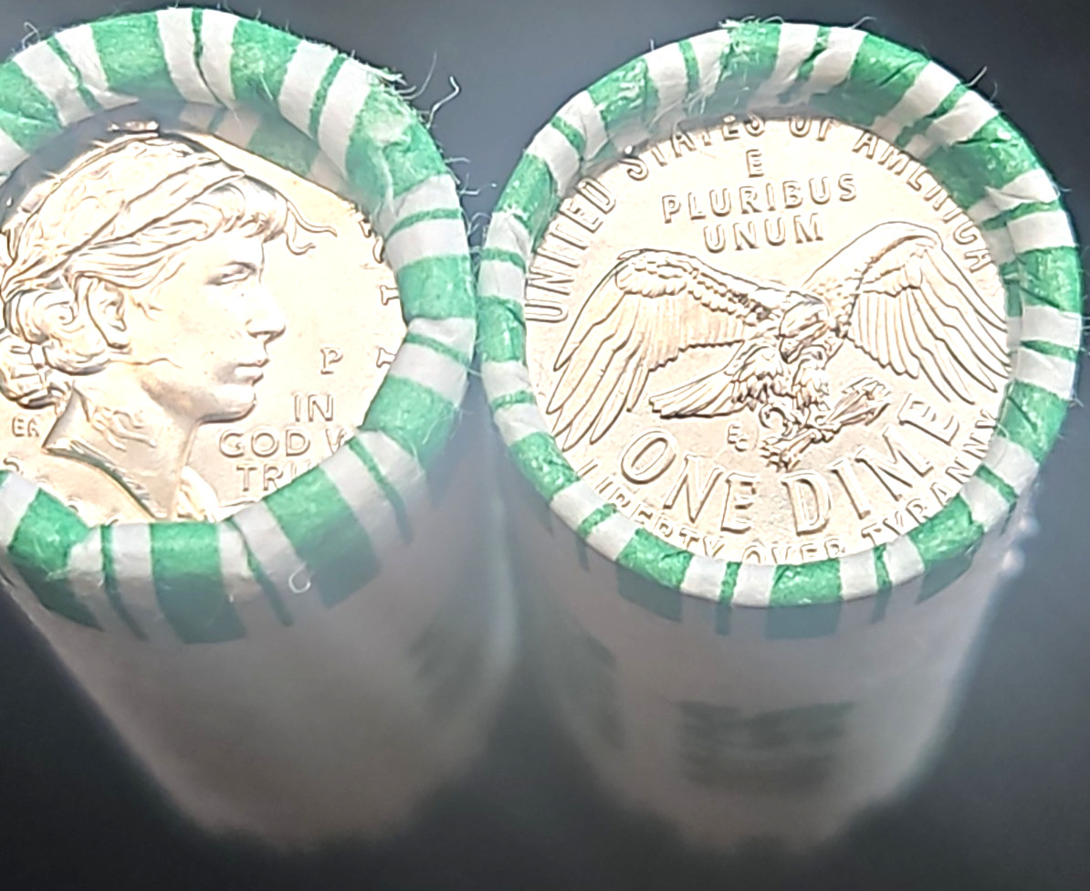 2026 P&D Emerging Liberty Dime Two-Roll Set (HOT) Semiquincentennial read