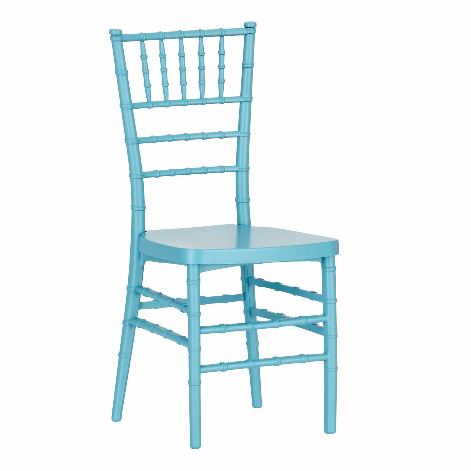 Turquoise Blue Mini Chiavari Chair 1:6 Scale Model by Chivari