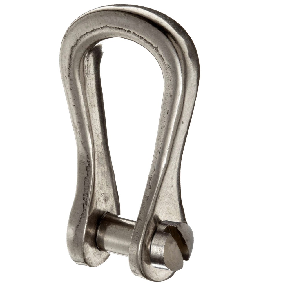 Ronstan RF614 Narrow Slotted Pin Shackle 3/16" Pin 13/32"L x 5/16"W Stainless