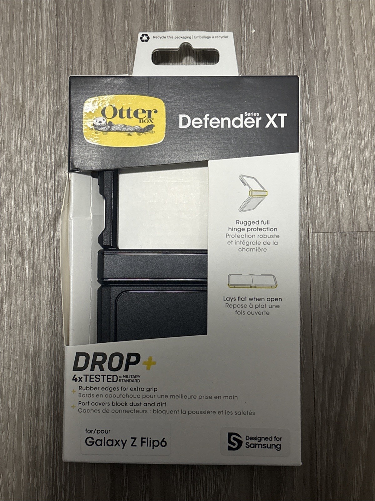 otterbox defender XT series for galaxy Z Flip6