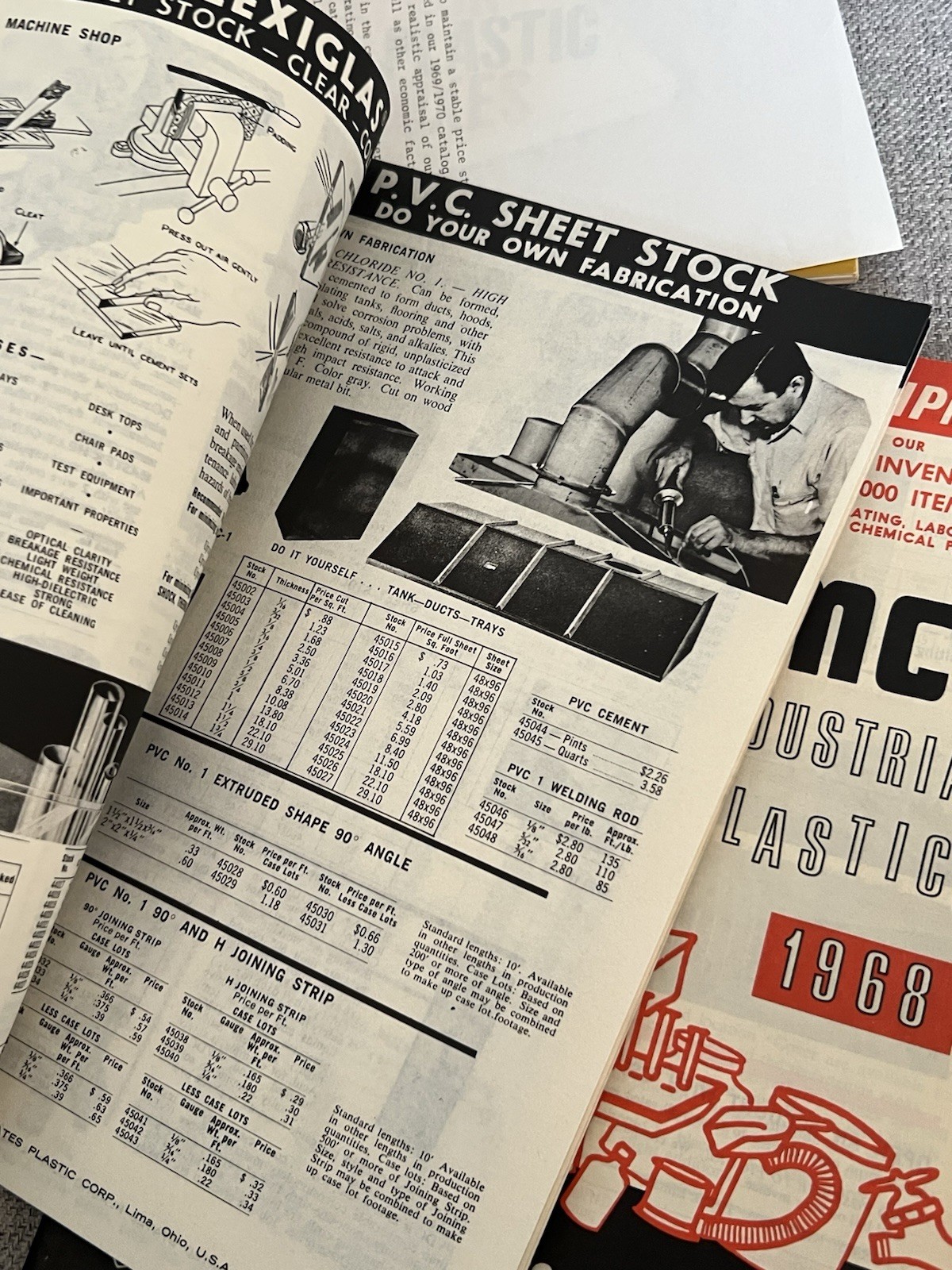 Vintage Amco Tamco Plastic Compnents Catalog Lot Drafting Engineering