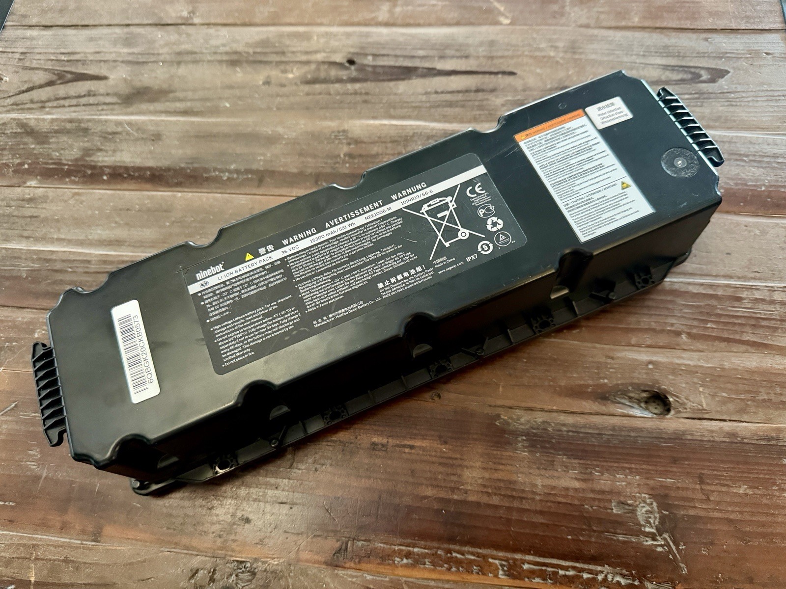 Segway Ninebot 36V 15300mAh Lithium Battery 551Wh 36 volt G30P G30LP series