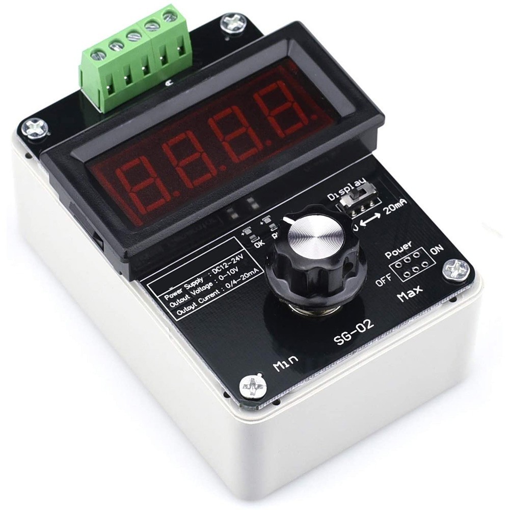User Friendly Signal Generator with 0-10V 0-20mA Output for Easy Mode Switching