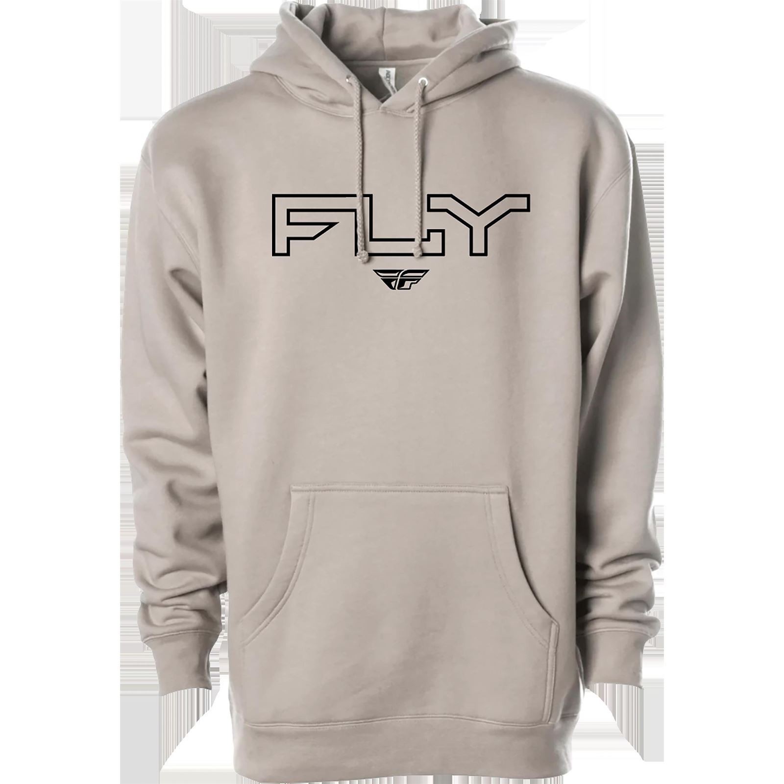 Fly Racing Fly Edge Hoodie - Cement - 2XL 354-03052X
