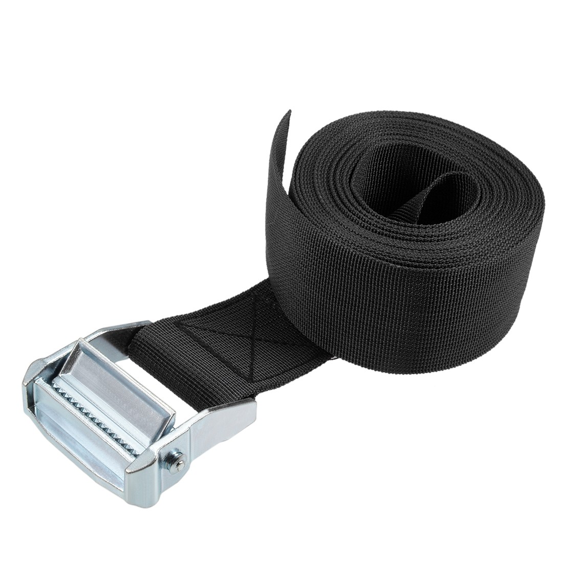 4.5M x 5cm Lashing Strap Cargo Tie Down with Buckle 500Kg Working Load, Black