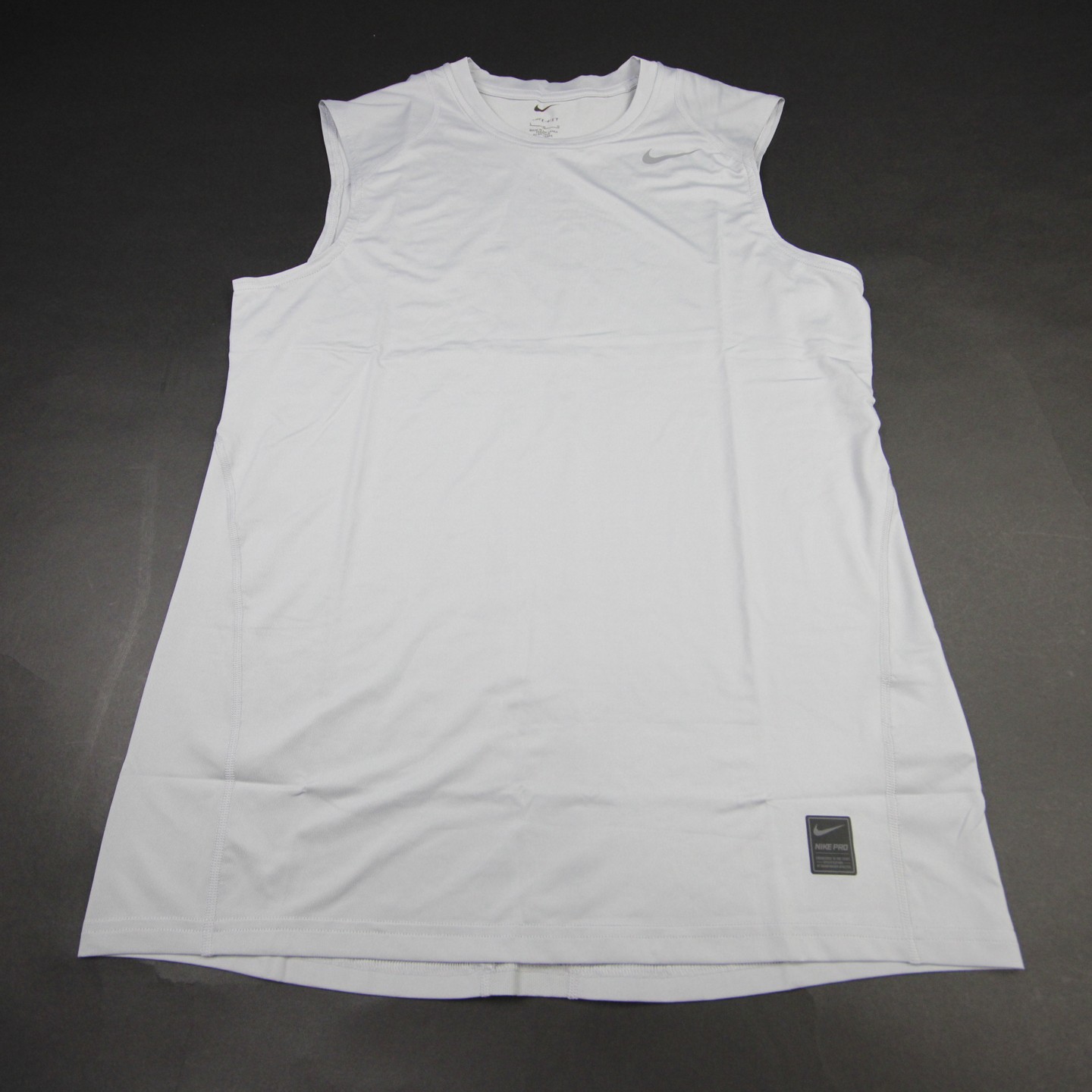 Nike Dri-Fit Sleeveless Shirt Men's Light Gray New with Tags Multiple Sizes