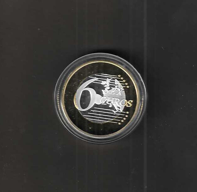 Bitcoin BTC Adult- 6 SEX EUROS - Silver Plated Commemorative Coin