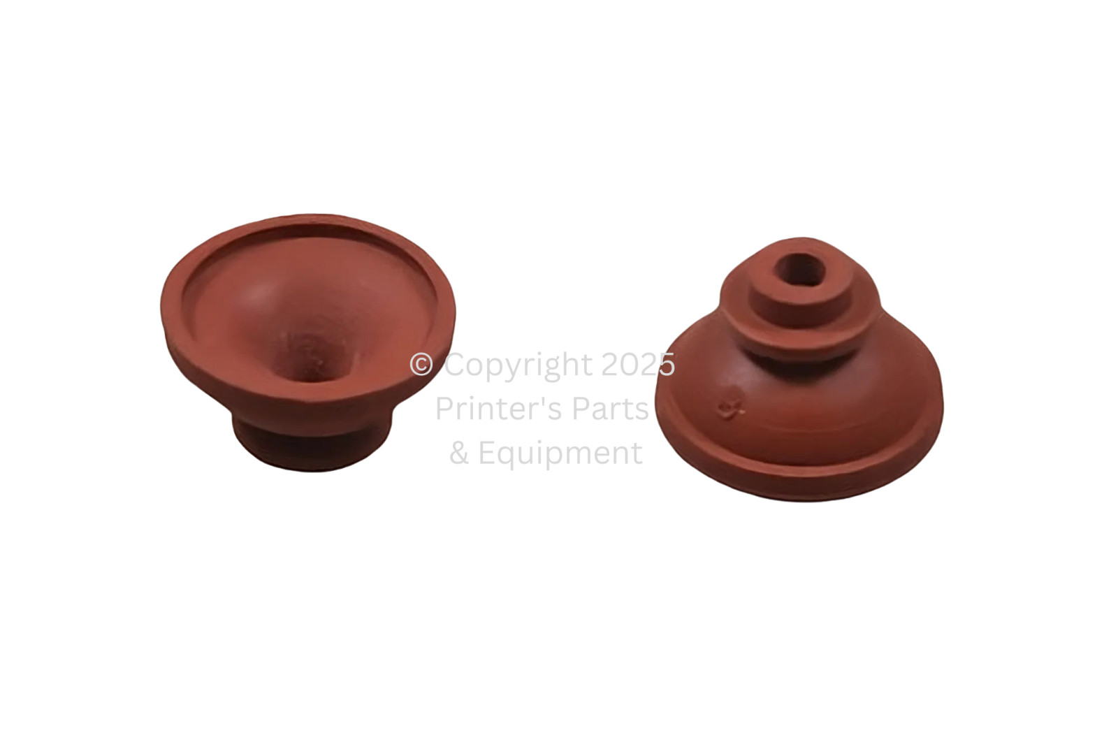 Rubber Suckers SU-3 Kluge Red / Gum Rubber Cartons Qty 12