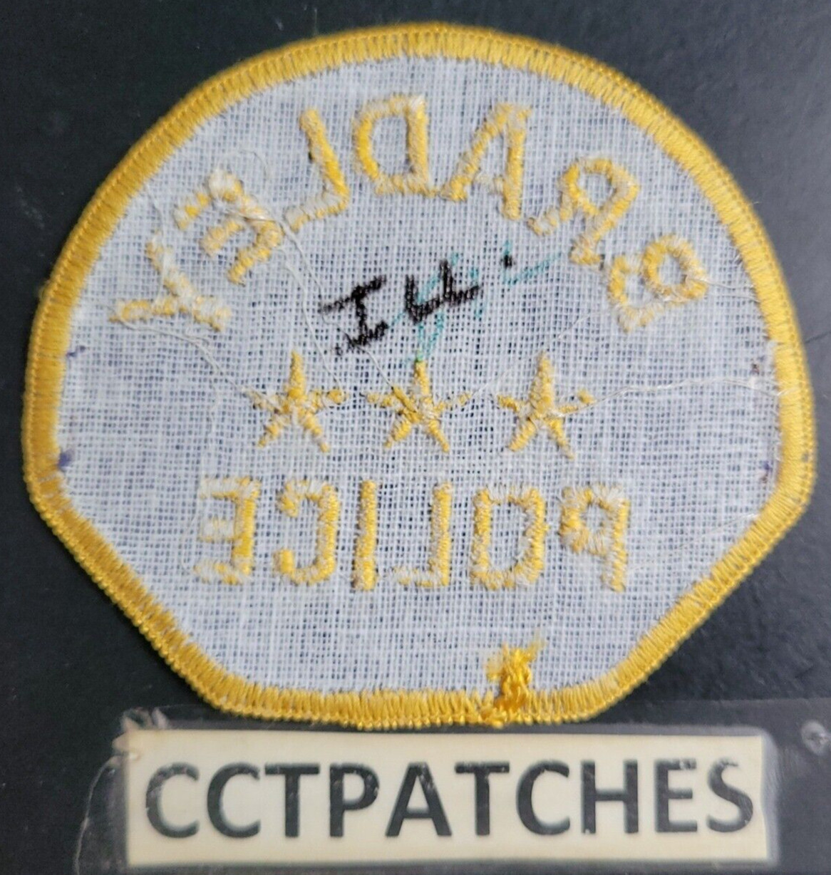 BRADLEY, ILLINOIS POLICE SHOULDER PATCH IL