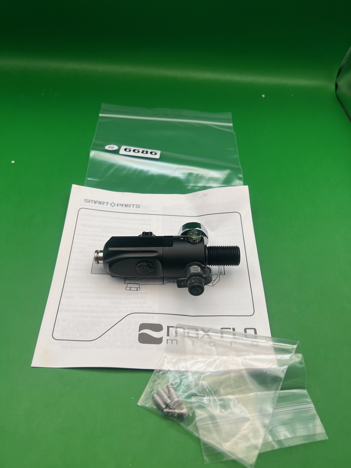 Smart Parts Max-Flo Micro Regulator Black - NOS