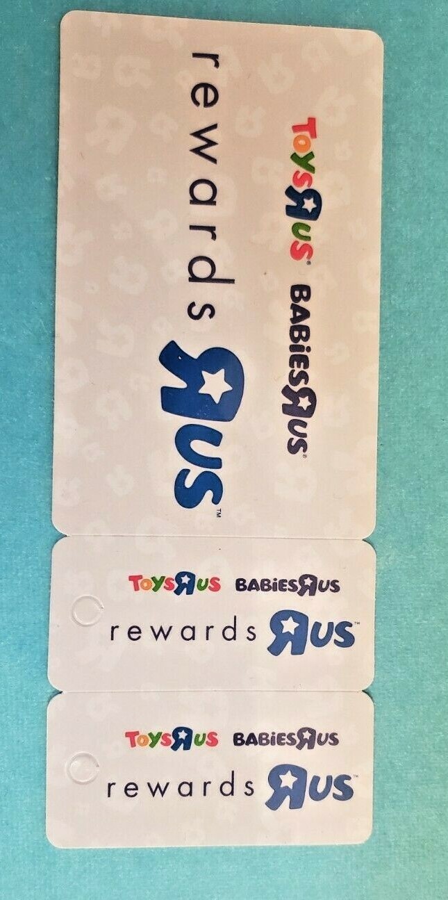 2010 TOYS R US BABIES R US REWARDS MEMBER CARD COLLECTIBLE PLASTIC