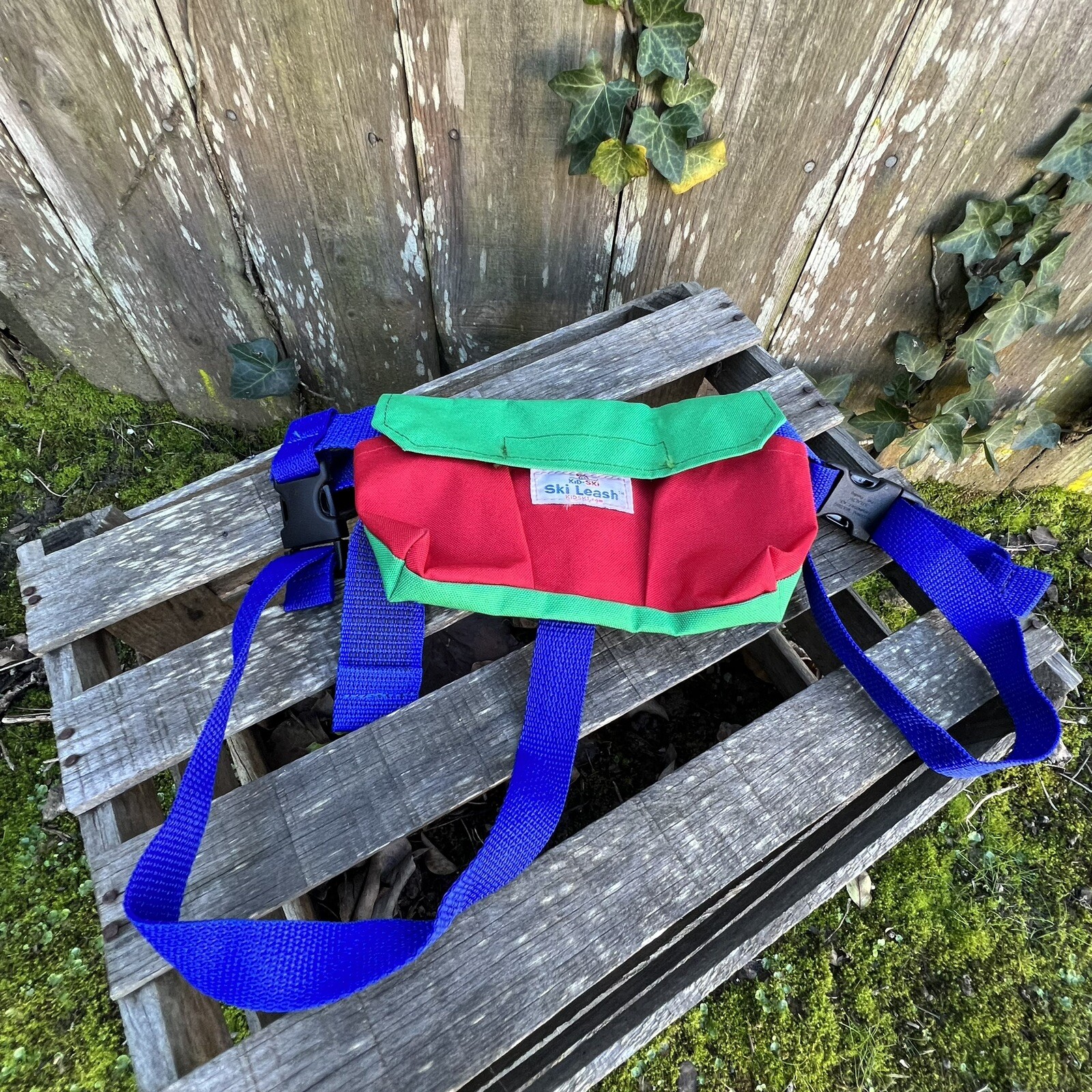 Leash Trainer by Kid Ski Toddler Ski Training Harness Pouch Colorful  Vintage