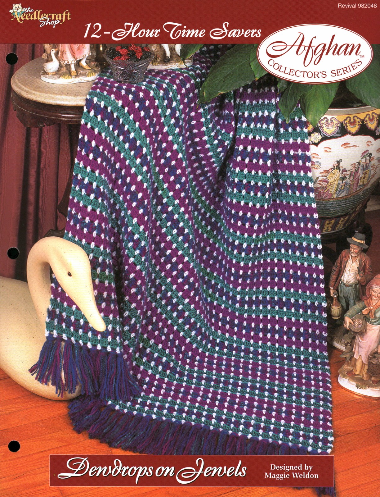 Dewdrops on Jewels - 12-Hour Savers | Needlecraft Shop Afghan Series 982048